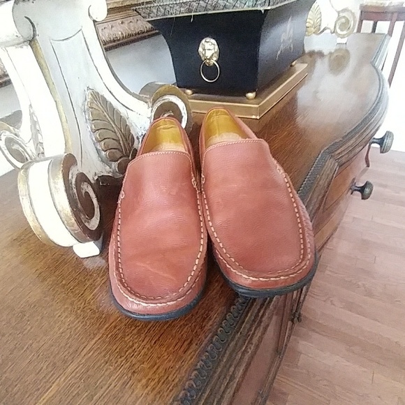 Sandro Moscoloni Leather Loafers, Size 7D * - Picture 2 of 4
